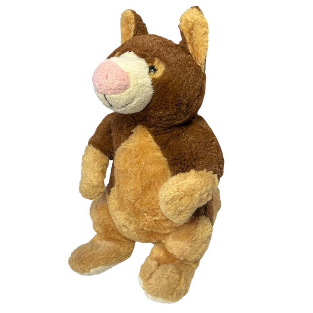 Webkinz Ganz Tree Kangaroo Plush 10” Stuffed Animal No Code Retired